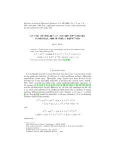 Electronic Journal of Differential Equations, Vol. 2004(2004), No. 117, pp.... ISSN: 1072-6691. URL:  or