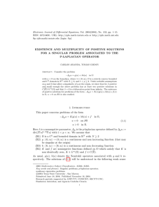 Electronic Journal of Differential Equations, Vol. 2004(2004), No. 132, pp.... ISSN: 1072-6691. URL:  or
