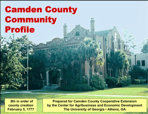 Camden County Community Profile