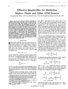 Effective Bandwidths for Multiclass Markov Fluids and Other ATM Sources