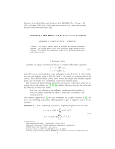 Electronic Journal of Differential Equations, Vol. 2005(2005), No. 133, pp.... ISSN: 1072-6691. URL:  or