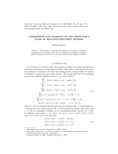Electronic Journal of Differential Equations, Vol. 2005(2005), No. 137, pp.... ISSN: 1072-6691. URL:  or
