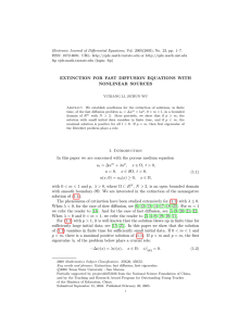 Electronic Journal of Differential Equations, Vol. 2005(2005), No. 23, pp.... ISSN: 1072-6691. URL:  or