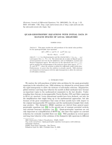 Electronic Journal of Differential Equations, Vol. 2005(2005), No. 63, pp.... ISSN: 1072-6691. URL:  or