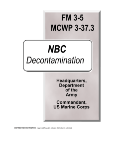 NBC Decontamination FM 3-5 MCWP 3-37.3
