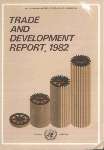 TRADE AND DEVELOPMENT REPORT 1982