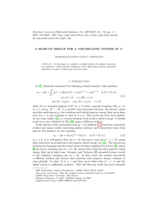 Electronic Journal of Differential Equations, Vol. 2007(2007), No. 113, pp.... ISSN: 1072-6691. URL:  or