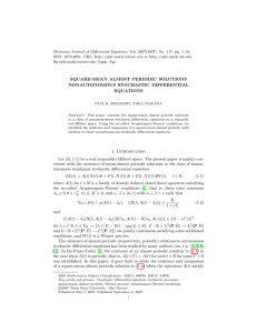 Electronic Journal of Differential Equations, Vol. 2007(2007), No. 117, pp.... ISSN: 1072-6691. URL:  or