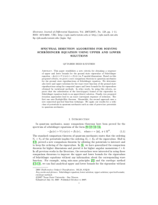 Electronic Journal of Differential Equations, Vol. 2007(2007), No. 129, pp.... ISSN: 1072-6691. URL:  or