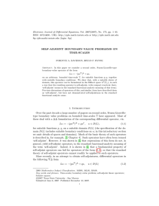 Electronic Journal of Differential Equations, Vol. 2007(2007), No. 175, pp.... ISSN: 1072-6691. URL:  or