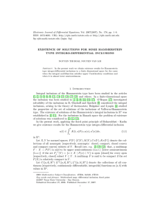 Electronic Journal of Differential Equations, Vol. 2007(2007), No. 178, pp.... ISSN: 1072-6691. URL:  or