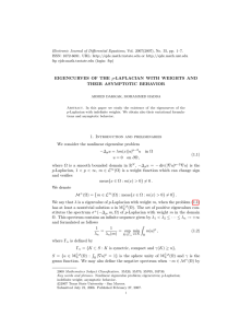 Electronic Journal of Differential Equations, Vol. 2007(2007), No. 35, pp.... ISSN: 1072-6691. URL:  or
