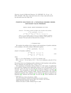 Electronic Journal of Differential Equations, Vol. 2007(2007), No. 45, pp.... ISSN: 1072-6691. URL:  or