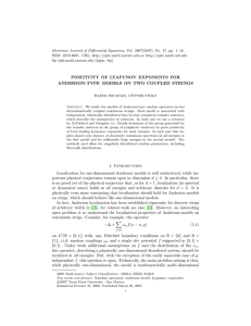 Electronic Journal of Differential Equations, Vol. 2007(2007), No. 47, pp.... ISSN: 1072-6691. URL:  or