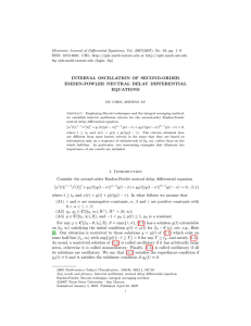 Electronic Journal of Differential Equations, Vol. 2007(2007), No. 58, pp.... ISSN: 1072-6691. URL:  or