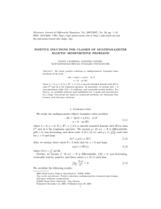 Electronic Journal of Differential Equations, Vol. 2007(2007), No. 96, pp.... ISSN: 1072-6691. URL:  or