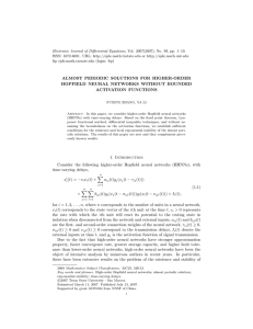 Electronic Journal of Differential Equations, Vol. 2007(2007), No. 99, pp.... ISSN: 1072-6691. URL:  or