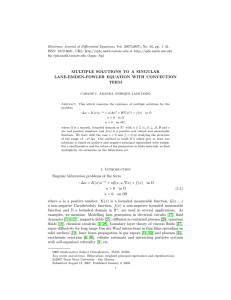 Electronic Journal of Differential Equations, Vol. 2007(2007), No. 05, pp.... ISSN: 1072-6691. URL:  or