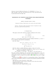 Electronic Journal of Differential Equations, Vol. 2008(2008), No. 12, pp.... ISSN: 1072-6691. URL:  or