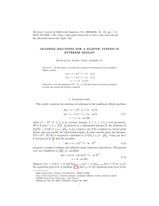 Electronic Journal of Differential Equations, Vol. 2008(2008), No. 121, pp.... ISSN: 1072-6691. URL:  or