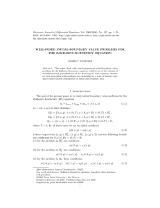 Electronic Journal of Differential Equations, Vol. 2008(2008), No. 127, pp.... ISSN: 1072-6691. URL:  or