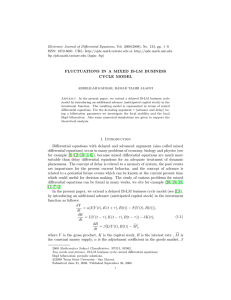 Electronic Journal of Differential Equations, Vol. 2008(2008), No. 134, pp.... ISSN: 1072-6691. URL:  or