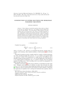 Electronic Journal of Differential Equations, Vol. 2008(2008), No. 139, pp.... ISSN: 1072-6691. URL:  or