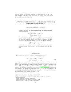 Electronic Journal of Differential Equations, Vol. 2008(2008), No. 15, pp.... ISSN: 1072-6691. URL:  or