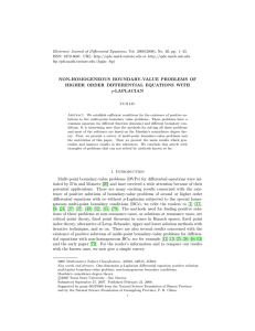 Electronic Journal of Differential Equations, Vol. 2008(2008), No. 20, pp.... ISSN: 1072-6691. URL:  or