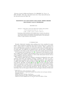 Electronic Journal of Differential Equations, Vol. 2008(2008), No. 25, pp.... ISSN: 1072-6691. URL:  or