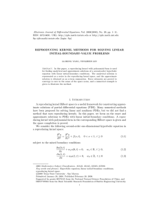 Electronic Journal of Differential Equations, Vol. 2008(2008), No. 29, pp.... ISSN: 1072-6691. URL:  or