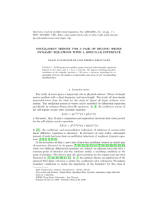 Electronic Journal of Differential Equations, Vol. 2008(2008), No. 43, pp.... ISSN: 1072-6691. URL:  or