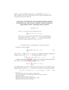 Electronic Journal of Differential Equations, Vol. 2008(2008), No. 54, pp.... ISSN: 1072-6691. URL:  or