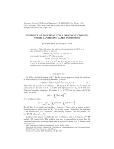 Electronic Journal of Differential Equations, Vol. 2008(2008), No. 98, pp.... ISSN: 1072-6691. URL:  or