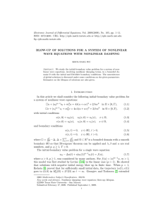 Electronic Journal of Differential Equations, Vol. 2009(2009), No. 105, pp.... ISSN: 1072-6691. URL:  or