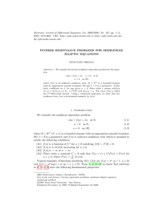 Electronic Journal of Differential Equations, Vol. 2009(2009), No. 107, pp.... ISSN: 1072-6691. URL:  or