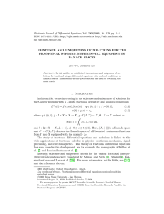 Electronic Journal of Differential Equations, Vol. 2009(2009), No. 129, pp.... ISSN: 1072-6691. URL:  or