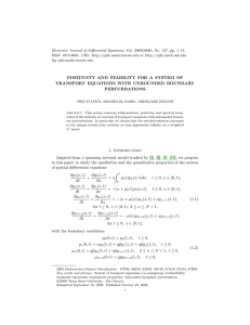 Electronic Journal of Differential Equations, Vol. 2009(2009), No. 137, pp.... ISSN: 1072-6691. URL:  or