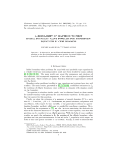 Electronic Journal of Differential Equations, Vol. 2009(2009), No. 151, pp.... ISSN: 1072-6691. URL:  or