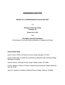 ASSURANCE SECTION