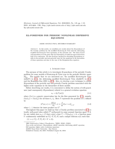 Electronic Journal of Differential Equations, Vol. 2010(2010), No. 119, pp.... ISSN: 1072-6691. URL:  or