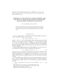 Electronic Journal of Differential Equations, Vol. 2010(2010), No. 124, pp.... ISSN: 1072-6691. URL:  or