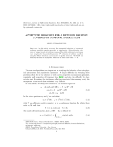 Electronic Journal of Differential Equations, Vol. 2010(2010), No. 134, pp.... ISSN: 1072-6691. URL:  or