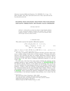 Electronic Journal of Differential Equations, Vol. 2010(2010), No. 14, pp.... ISSN: 1072-6691. URL:  or