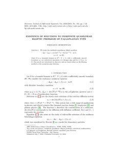 Electronic Journal of Differential Equations, Vol. 2010(2010), No. 162, pp.... ISSN: 1072-6691. URL:  or