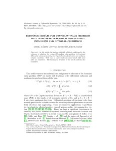 Electronic Journal of Differential Equations, Vol. 2010(2010), No. 20, pp.... ISSN: 1072-6691. URL:  or