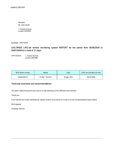 CHLORIDE  LIFE.net  remote  monitoring  system ... 08/07/2006 for a total of 31 days.