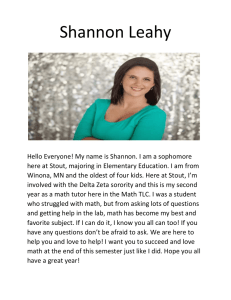 Shannon Leahy