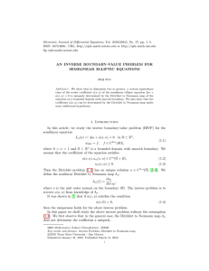 Electronic Journal of Differential Equations, Vol. 2010(2010), No. 37, pp.... ISSN: 1072-6691. URL:  or