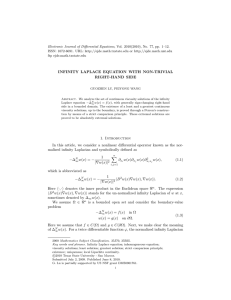 Electronic Journal of Differential Equations, Vol. 2010(2010), No. 77, pp.... ISSN: 1072-6691. URL:  or